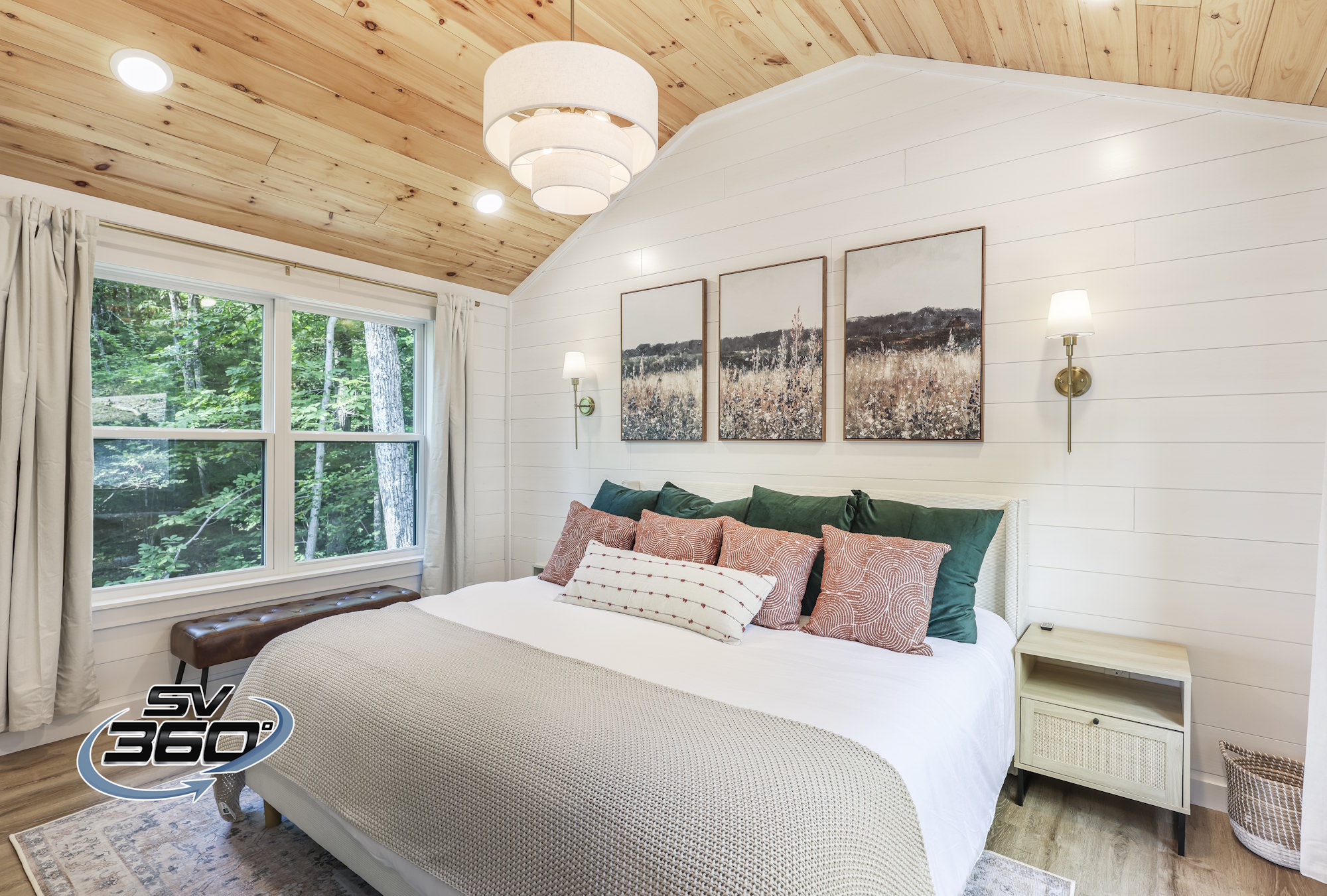 short term rental bedroom